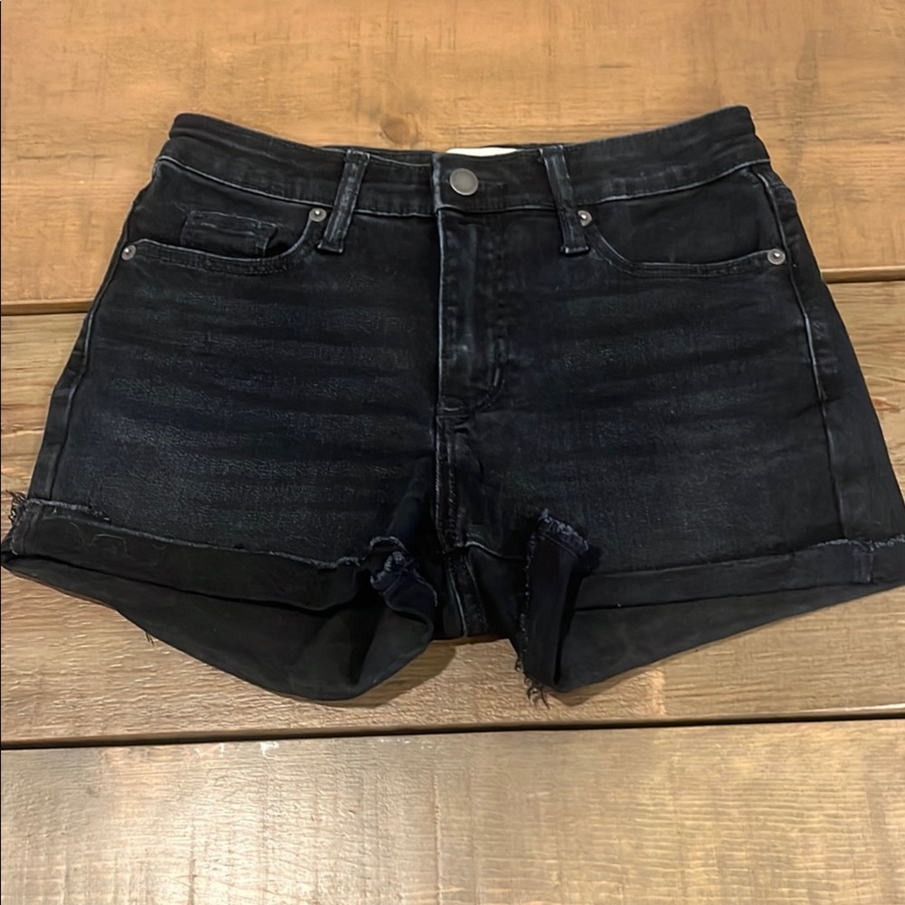 Universal Threads Black Denim Shorts 0/25R